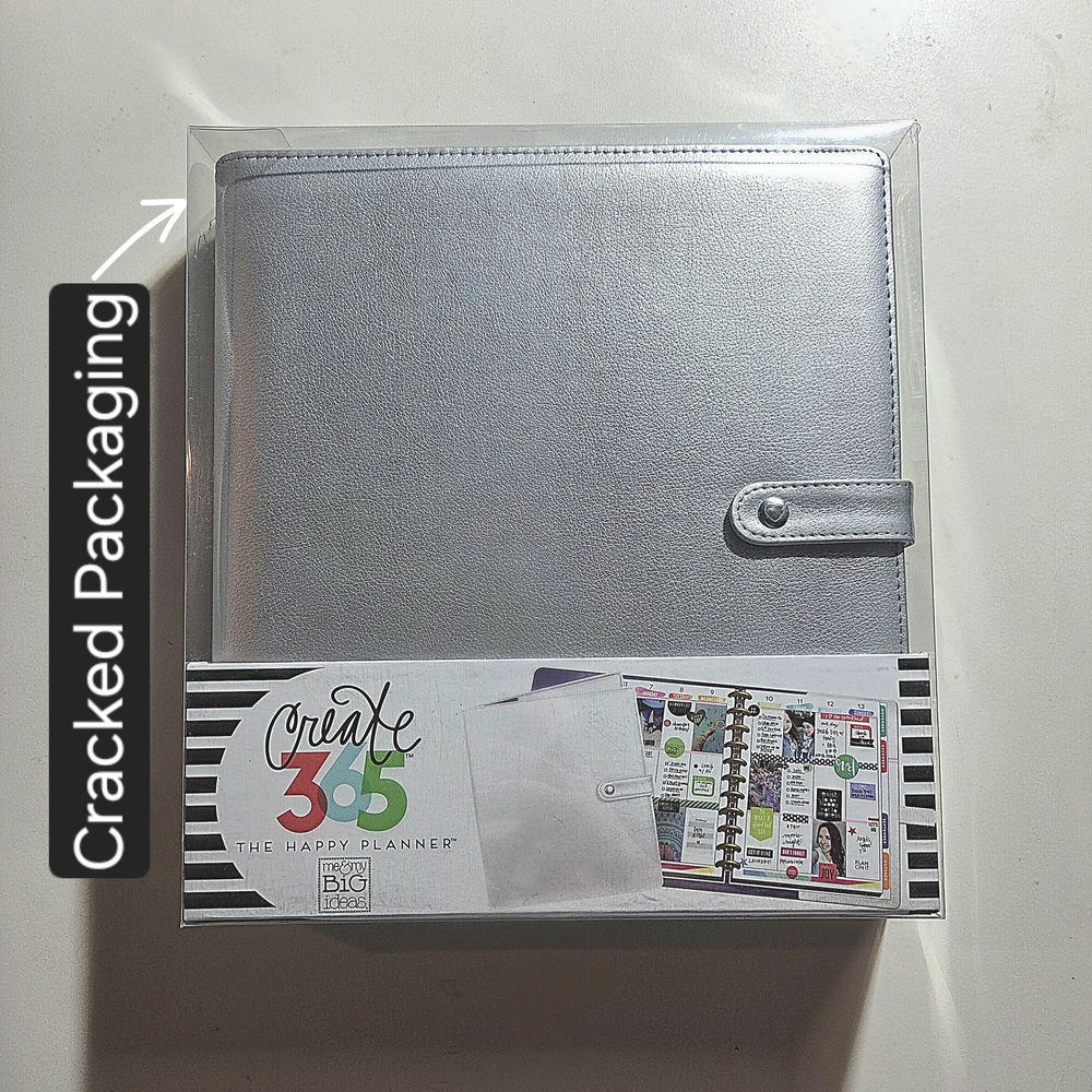 The Happy Planner Metallic Silver Organizer